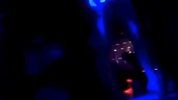 Zerogirlhero pole dancing at the swingers club