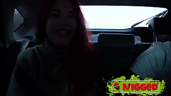 Interracial young redhead crow sniff arrives from a trip gets off the plane and fucks a black guy nigged