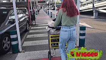 Interracial Young Redhead Crow Sniff Arrives From A Trip Gets Off The Plane And Fucks A Black Guy Nigged thumbnail