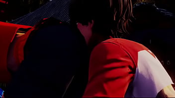 Street Fighter Sakura X Karin Ass Licking thumbnail