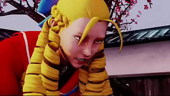 Street fighter sakura x karin ass licking