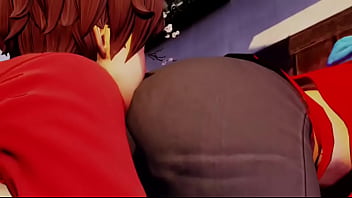Street Fighter Sakura X Karin Ass Licking thumbnail