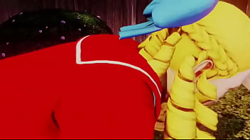 Street fighter sakura x karin ass licking