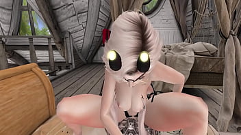 What happened after being shown her room