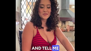 Pov of curvey latina riding on a dick brunette latina gagging blowjob