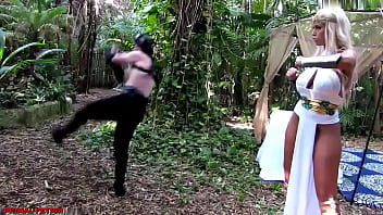 Hippolyta faces savage domination xxx bridgette b