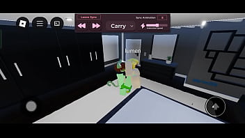 Follando en roblox