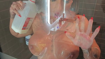 I fuck bathed in milk