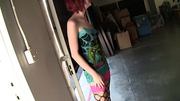 Trashy bj redhead zoey nixon sucks dick through gloryhole