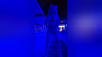 Festival rave slut gets destroyed by gym bros