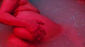 Showing off on her birthday