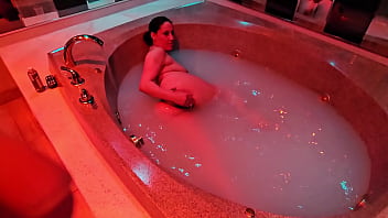 Showing off on her birthday