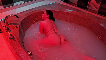 Showing off on her birthday