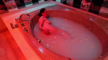 Showing off on her birthday