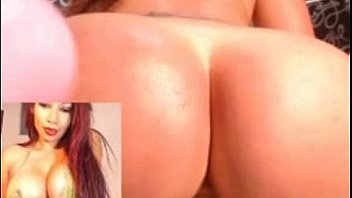 Slutty redhead rides dildo on cam