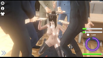 Hot girl at work gets fucked by her coworkers complete hentai game