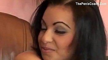 Russian girl takes a load on the face