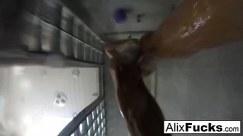 Blonde babe gets fucked hard