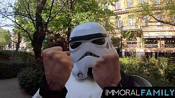 Stepdad butt fucks & makes jennifer mendez squirt on star wars day aka may the fourth be with you immoral family 4k