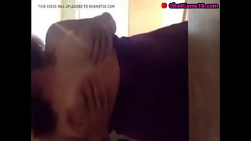 Lisa straps into the bathroom tub