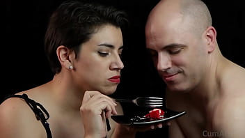 Cum on food cumpilation 10 differents ways for her to enjoy cum