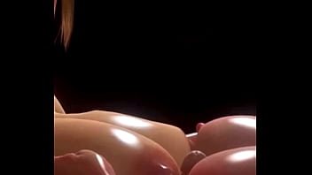 Huge boobs growing boobs 3d