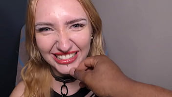 British porn model kitty marie gives perfect bbc handjob to completion