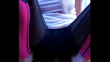 Adore my new leggings #pee #piss #peeing #desperation #leggings #wetpants #pantwetting