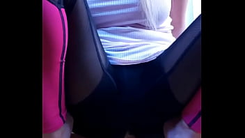 Adore my new leggings #pee #piss #peeing #desperation #leggings #wetpants #pantwetting