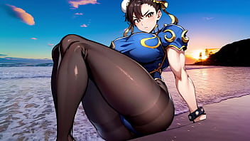 Chun Li Sem Roupa Com Tesão De Bikini thumbnail