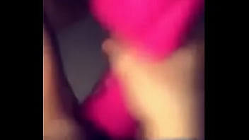 Girl fingering herself with dildo