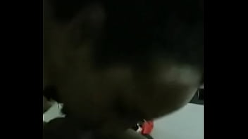 Brunette enjoys sucking cock