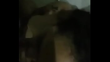 Brunette enjoys sucking cock