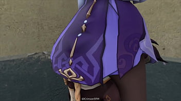 Girl farts on face animation Girl farts on face animation