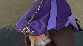 Girl farts on face animation Girl farts on face animation