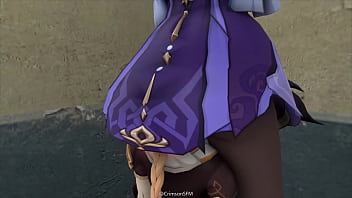 Girl farts on face animation Girl farts on face animation