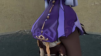 Girl farts on face animation Girl farts on face animation