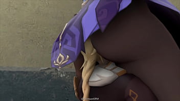 Girl farts on face animation Girl farts on face animation