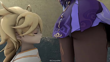 Girl farts on face animation Girl farts on face animation