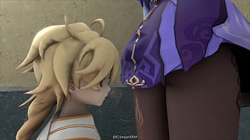 Girl farts on face animation Girl farts on face animation