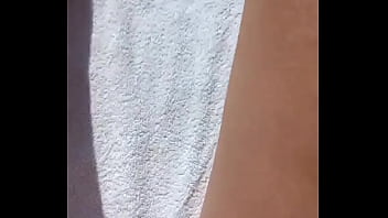 Melting in the sun #piss #pee #wetspot #pissing #peeing #wetpantiesmydirtyfetish
