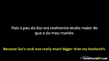 Meu primo postiço come minha esposa e depois eu