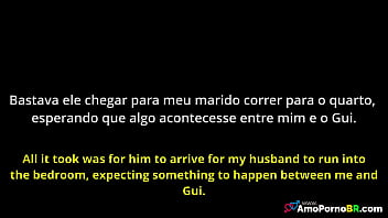Meu primo postiço come minha esposa e depois eu