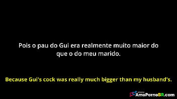 Meu primo postiço come minha esposa e depois eu