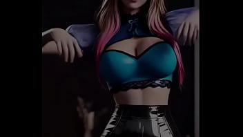 Ahri energetic dance kep1er wa da da Ahri energetic dance kep1er wa da da