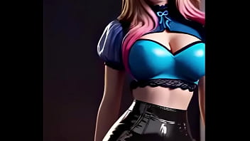 Ahri energetic dance kep1er wa da da Ahri energetic dance kep1er wa da da