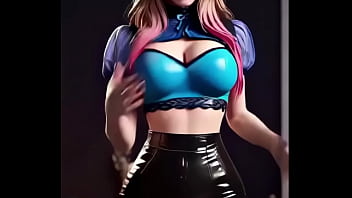 Ahri energetic dance kep1er wa da da Ahri energetic dance kep1er wa da da