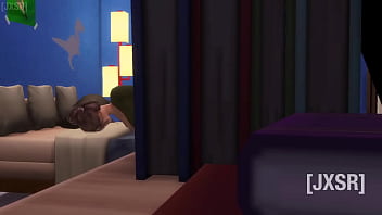 Lonely desperate milf touches herself while no ones home sims 4