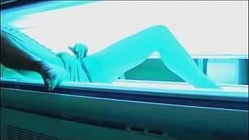 Big tit amateur masturbating on a tanning bed404 11