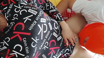 I gave a great blowjob to my stepmother's vagina and clitoris she was very excited and started to ride my dick in an intense way sex between stepmother and stepson